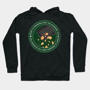 Today is Crackers Over The Keyboard Day Badge Hoodie